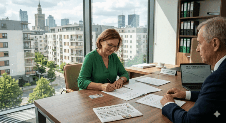 Stopy procentowe w dół: co decyzja RPP oznacza dla sprzedających mieszkania w Warszawie w 2026